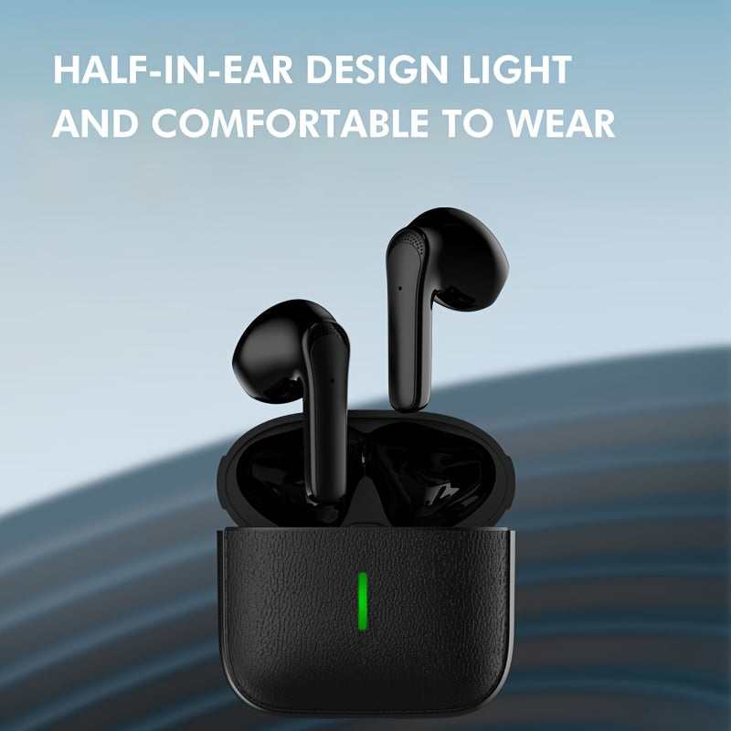 Wireless Earbuds – Long Battery Life, Clear Call Sound, Touch Control, Type-C Charging
