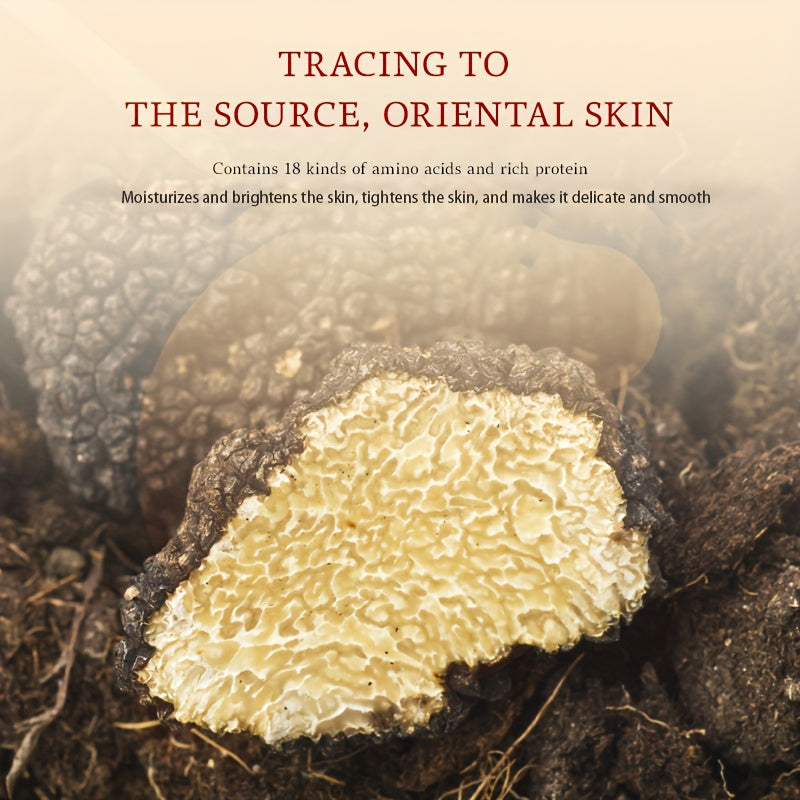 Luxurious White Truffle 7-Piece Skincare Set – Hydrating Facial Care Gift Set for Women | Cleanser, Toner, Serum, Moisturizer, Eye Cream & Balm | Hypoallergenic