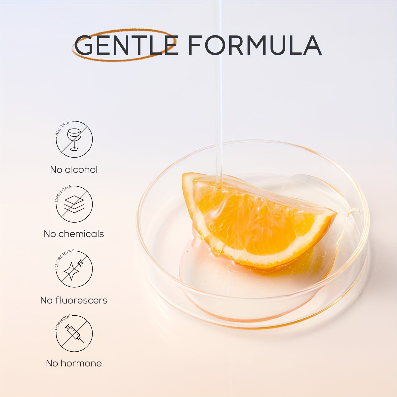 LAIKOU Vitamin C Skincare Travel Set of 4, Including Gentle Cleansing Face Wash Toner Day And Night Cream, And Sun Cream